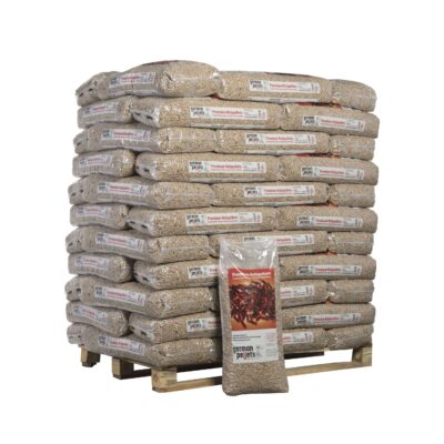 Holzpellets German Pellets ENplus A1 & DINplus – Sackware 72 × 15 kg – Palette